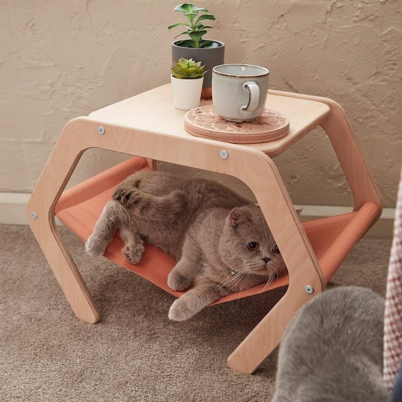 Custom Wooden Cat Furniture #25