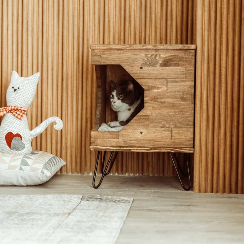 Custom Wooden Cat Furniture #29