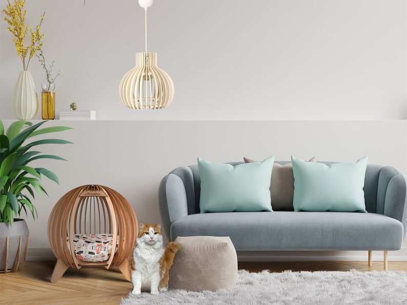 Custom Wooden Cat Furniture #30